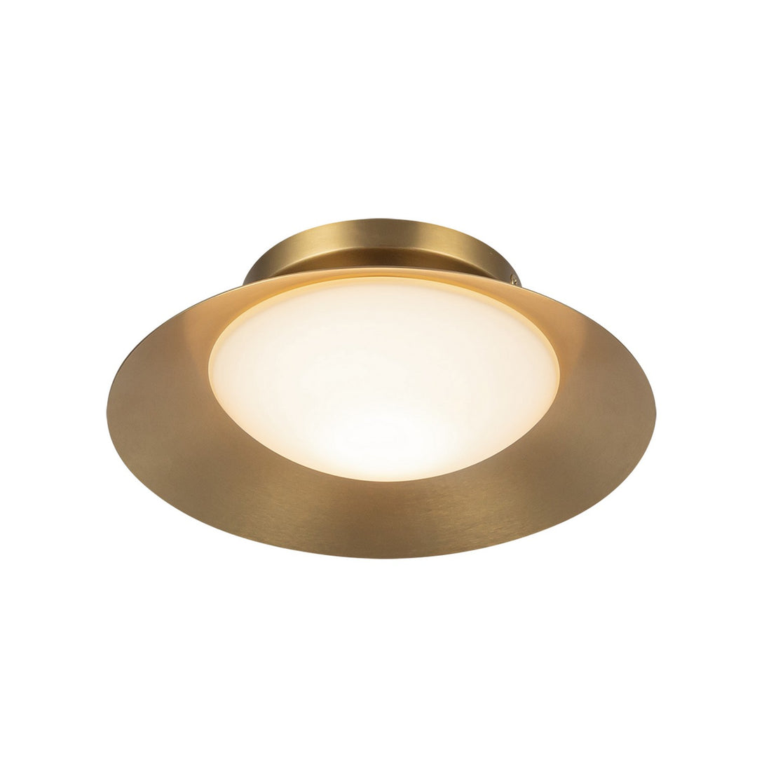 Kuzco Canada - WS77909-BG/OP - LED Wall Sconce - Cleo - Brushed Gold/Opal Glass