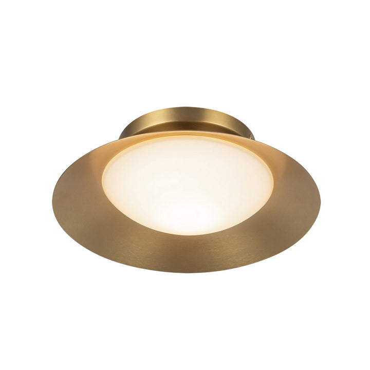 Kuzco Canada - WS77909-BG/OP - LED Wall Sconce - Cleo - Brushed Gold/Opal Glass