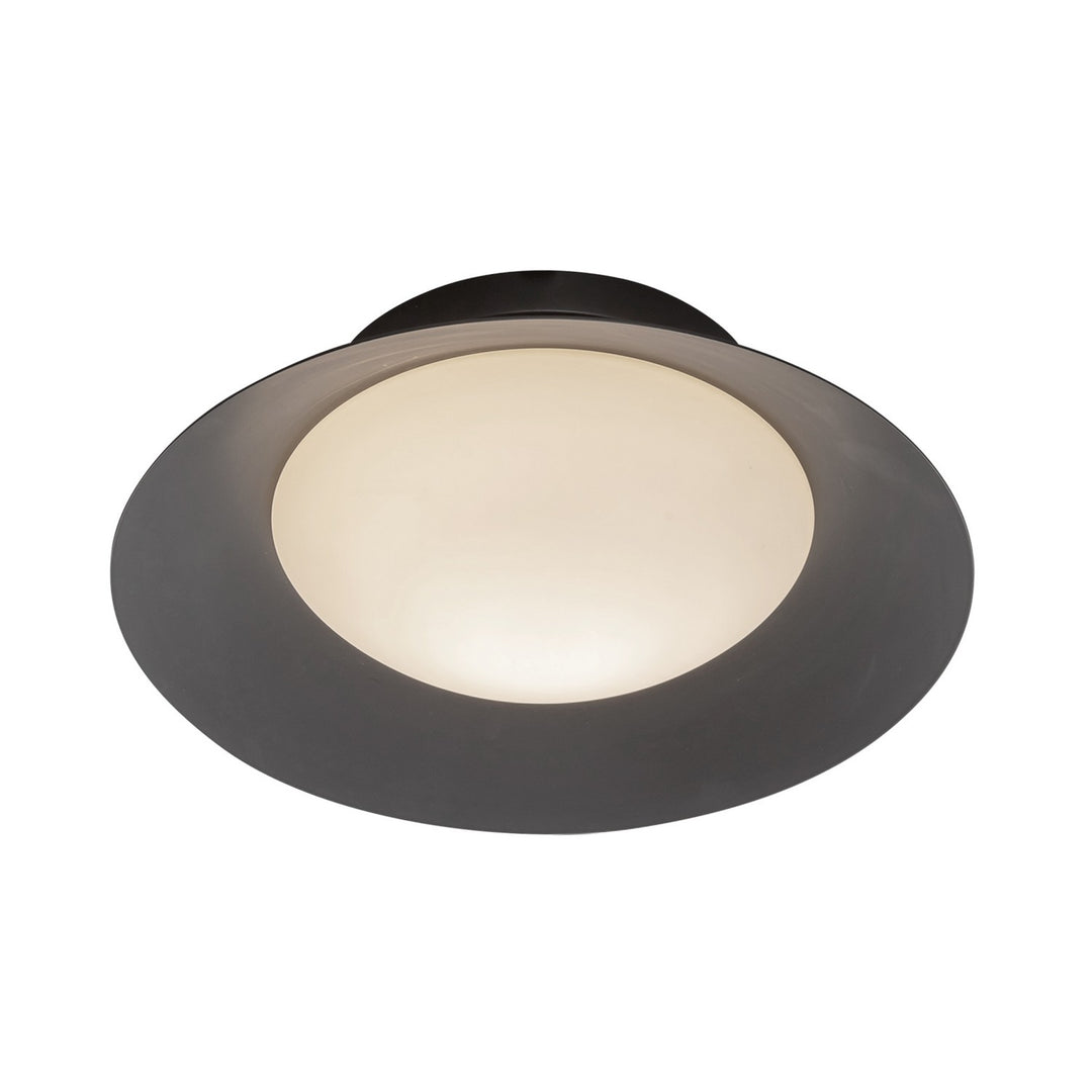 Kuzco Canada - WS77909-BK/OP - LED Wall Sconce - Cleo - Black/Opal Glass
