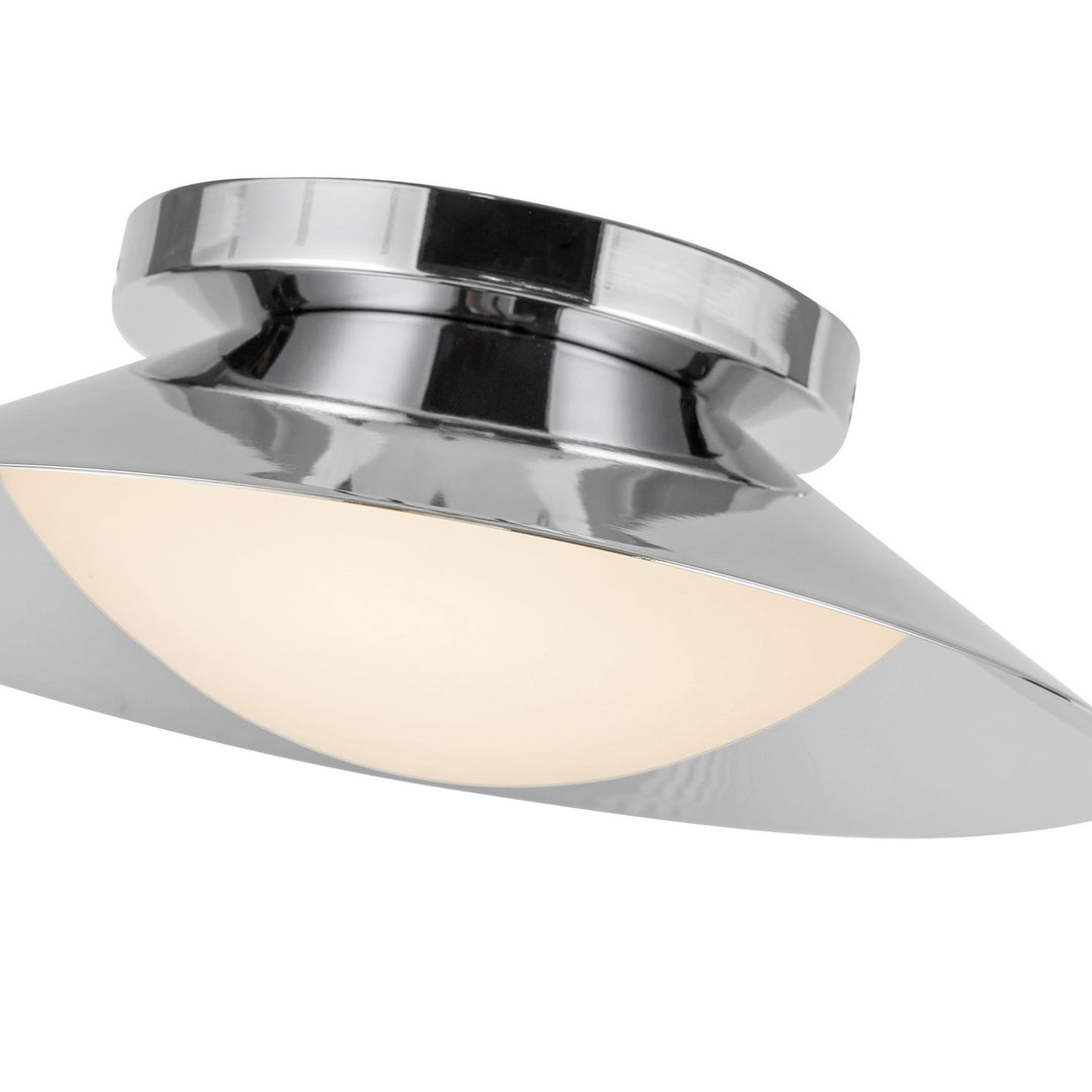 Kuzco Canada - WS77909-CH/OP - LED Wall Sconce - Cleo - Chrome/Opal Glass