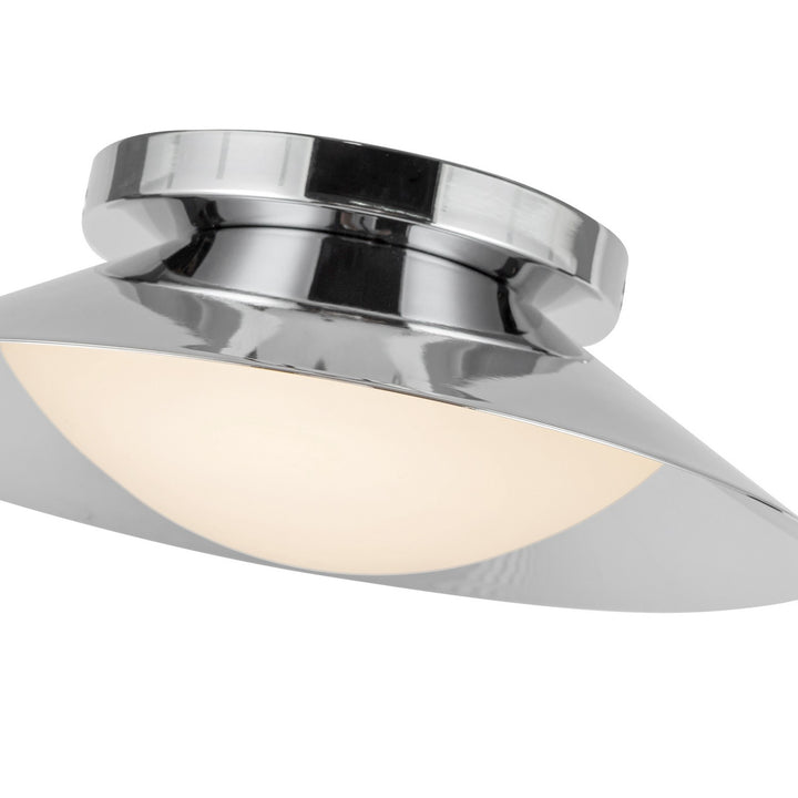 Kuzco Canada - WS77909-CH/OP - LED Wall Sconce - Cleo - Chrome/Opal Glass