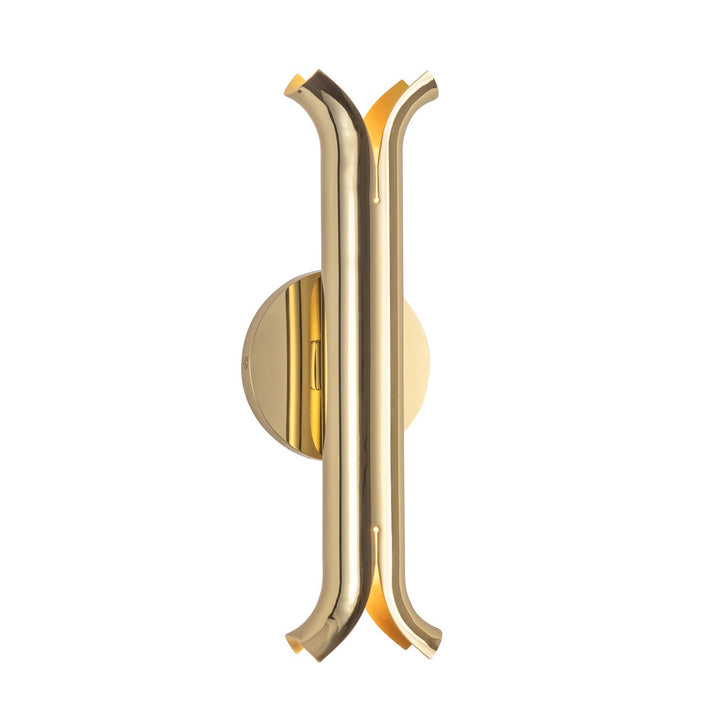 Kuzco Canada - WS89714-MRB - LED Wall Sconce - Husk - Metallic Brass
