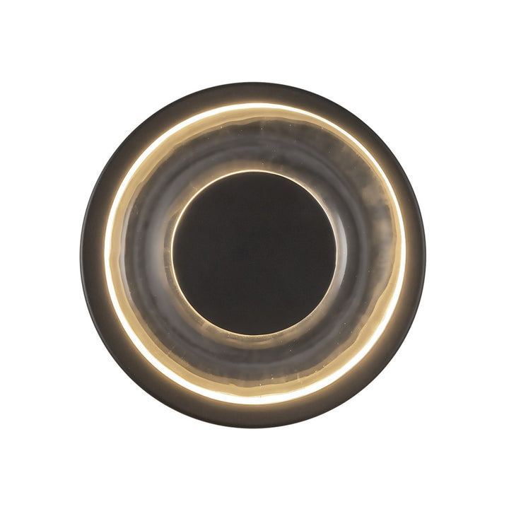 Kuzco Canada - WS97204-BK/CL - LED Wall Sconce - Stephord - Black/Clear Glass