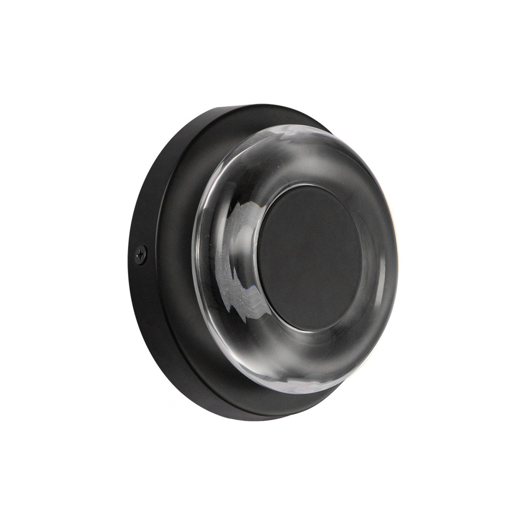 Kuzco Canada - WS97204-BK/CL - LED Wall Sconce - Stephord - Black/Clear Glass