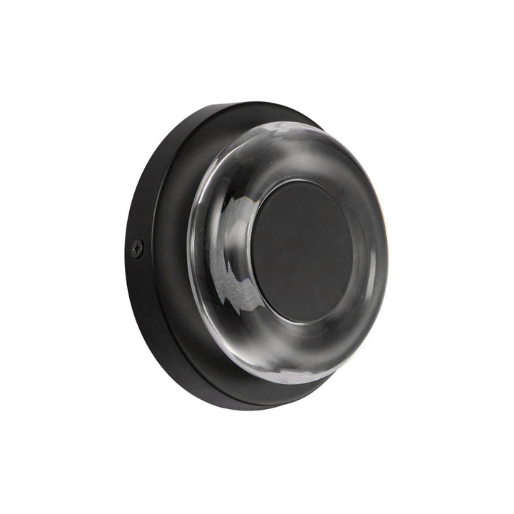Kuzco Canada - WS97204-BK/CL - LED Wall Sconce - Stephord - Black/Clear Glass