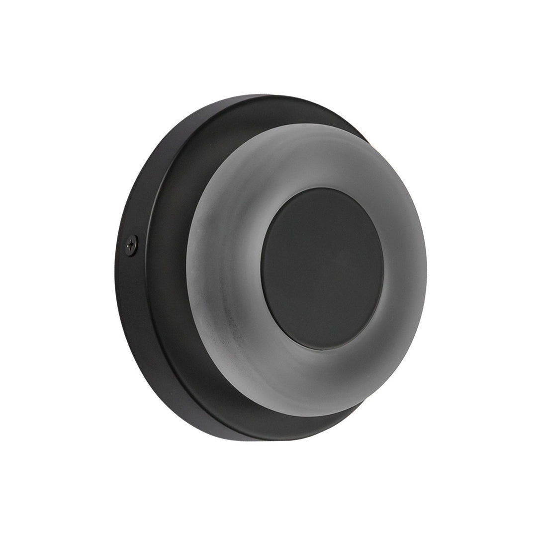 Kuzco Canada - WS97204-BK/FR - LED Wall Sconce - Stephord - Black/Frosted Glass