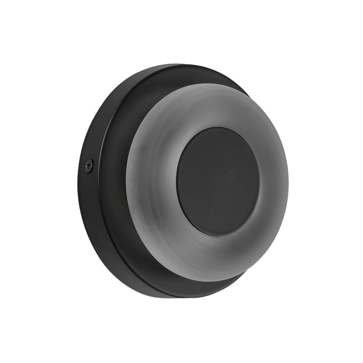 Kuzco Canada - WS97204-BK/FR - LED Wall Sconce - Stephord - Black/Frosted Glass