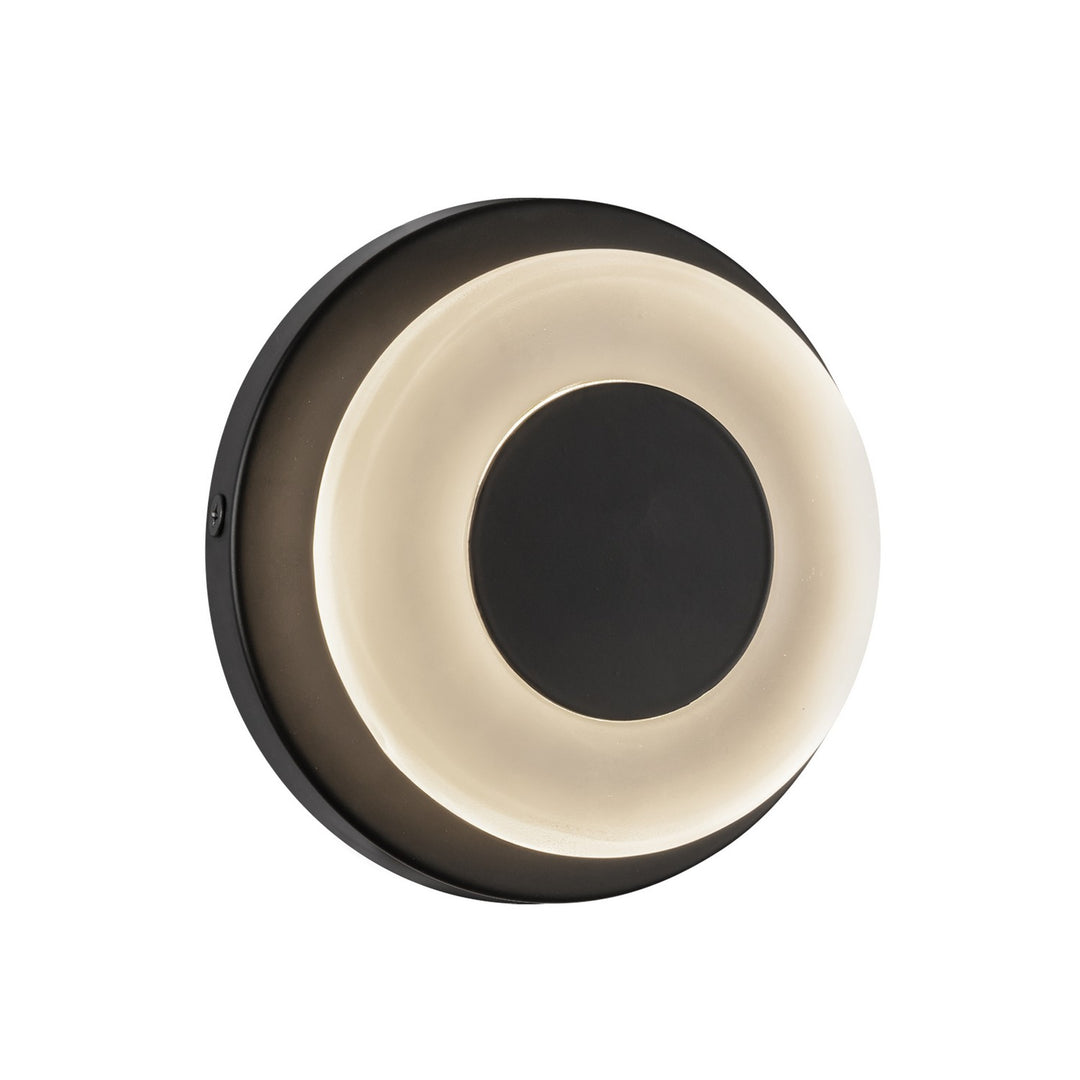 Kuzco Canada - WS97204-BK/FR - LED Wall Sconce - Stephord - Black/Frosted Glass