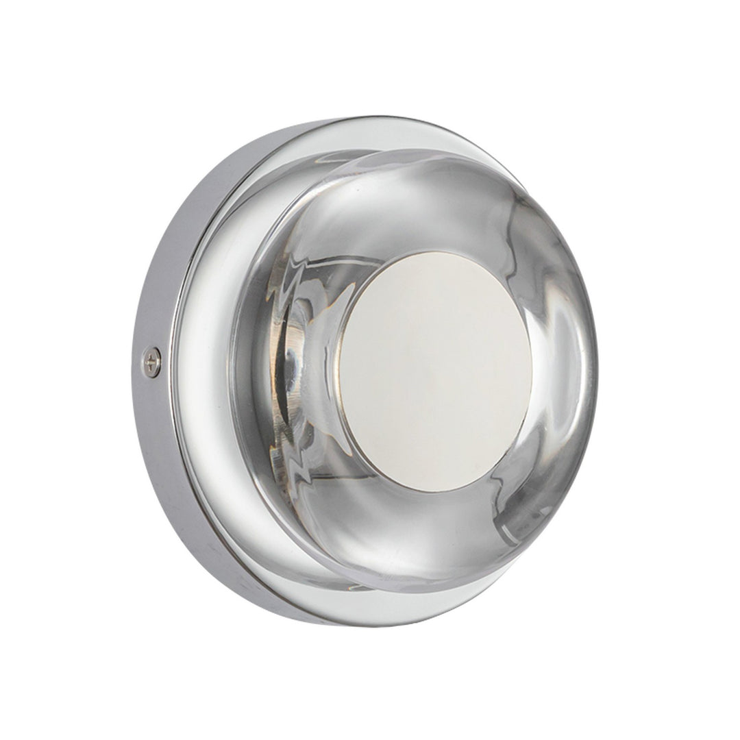 Kuzco Canada - WS97204-CH/CL - LED Wall Sconce - Stephord - Chrome/Clear Glass