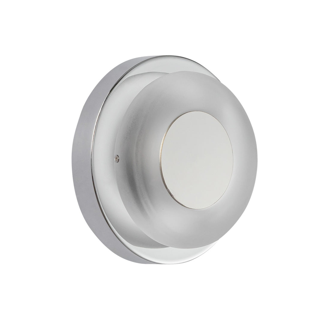 Kuzco Canada - WS97204-CH/FR - LED Wall Sconce - Stephord - Chrome/Frosted Glass