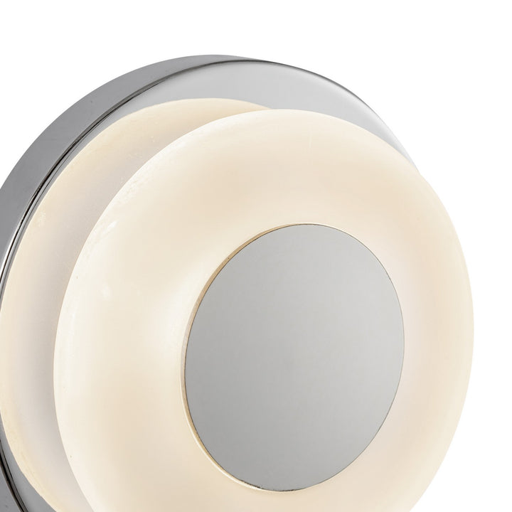 Kuzco Canada - WS97204-CH/FR - LED Wall Sconce - Stephord - Chrome/Frosted Glass