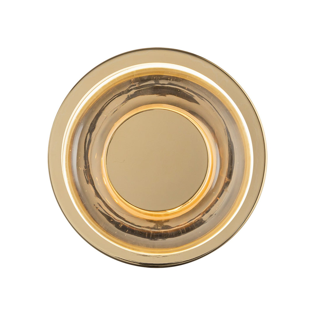 Kuzco Canada - WS97204-MRB/CL - LED Wall Sconce - Stephord - Metallic Brass/Clear Glass