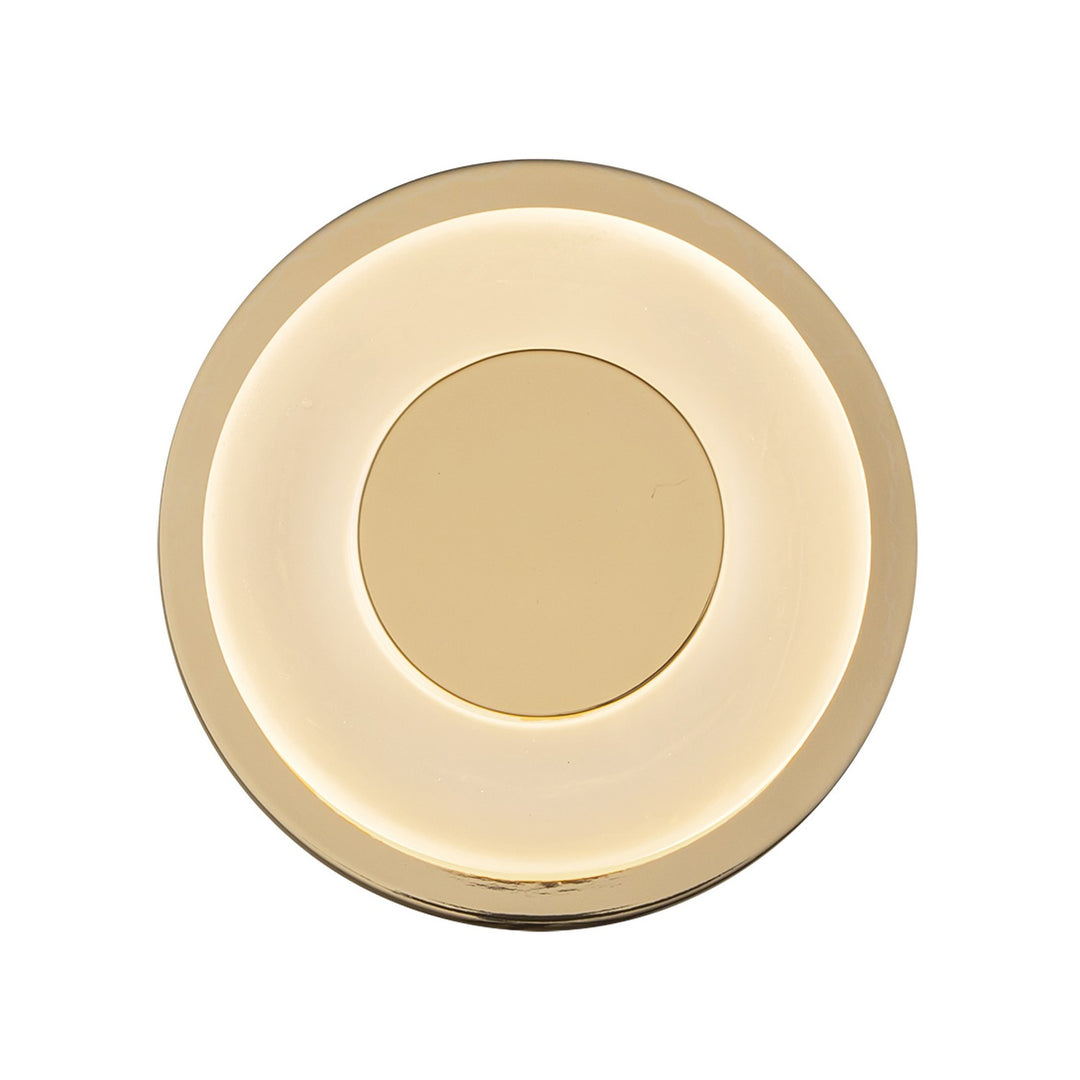 Kuzco Canada - WS97204-MRB/FR - LED Wall Sconce - Stephord - Metallic Brass/Frosted Glass