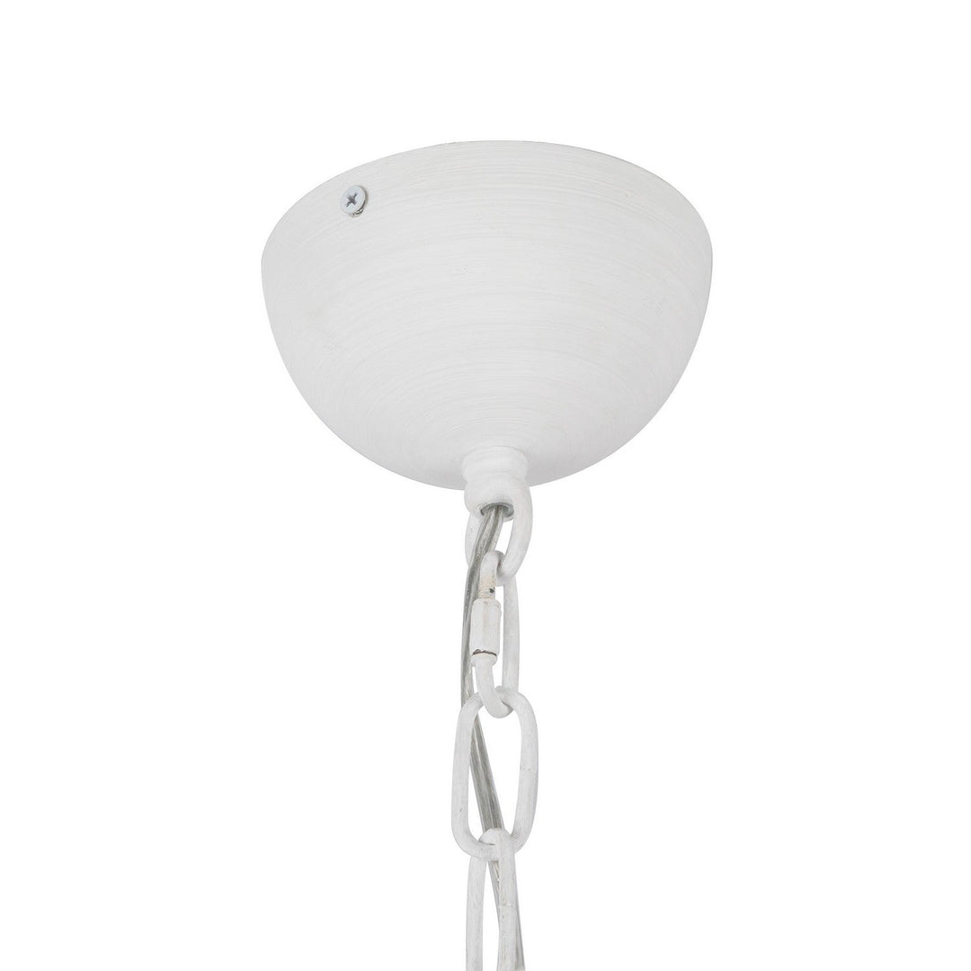 Alora Canada - CH558427AWOP - Four Light Chandelier - Effie - Antique White/Opal Glass