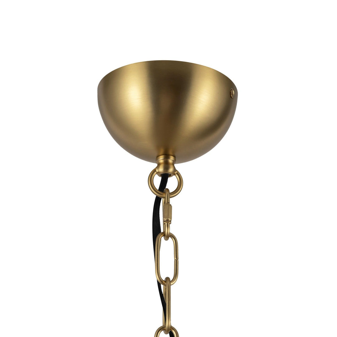 Alora Canada - CH558427BGOP - Four Light Chandelier - Effie - Brushed Gold/Opal Glass