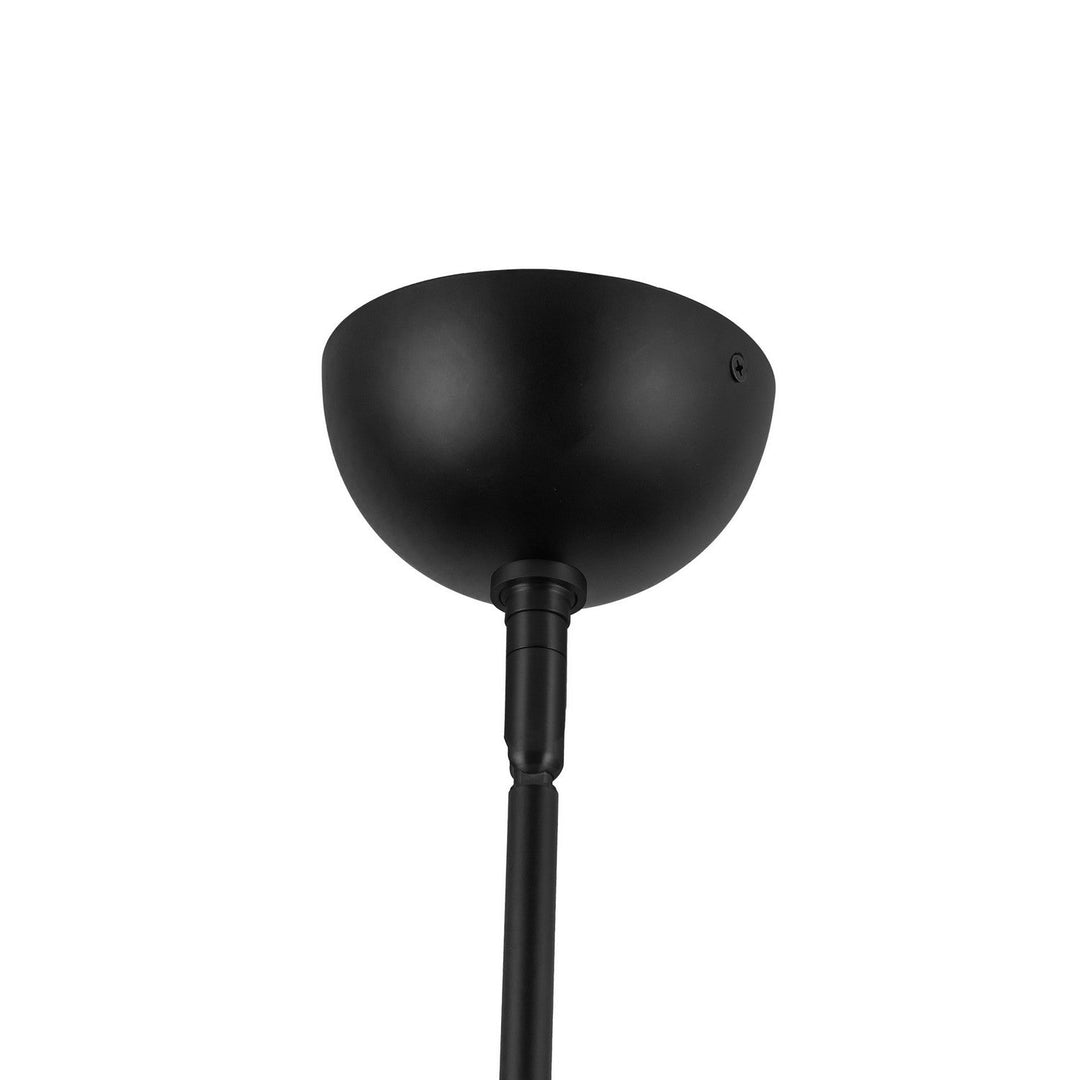 Alora Canada - CH610530MBFW - Five Light Chandelier - Rosemary - Matte Black/Folded White