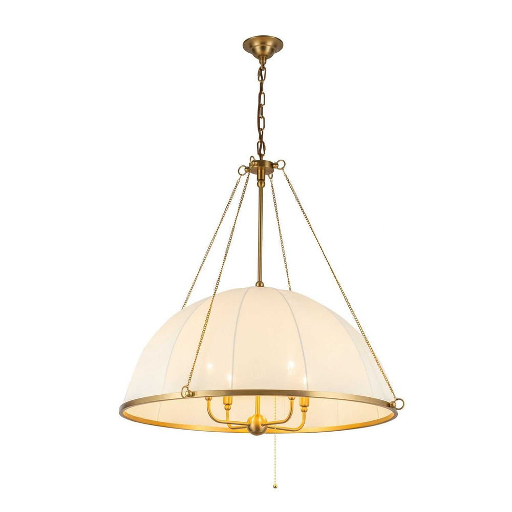 Alora Canada - CH661433BG - Four Light Chandelier - Crosby - Brushed Gold