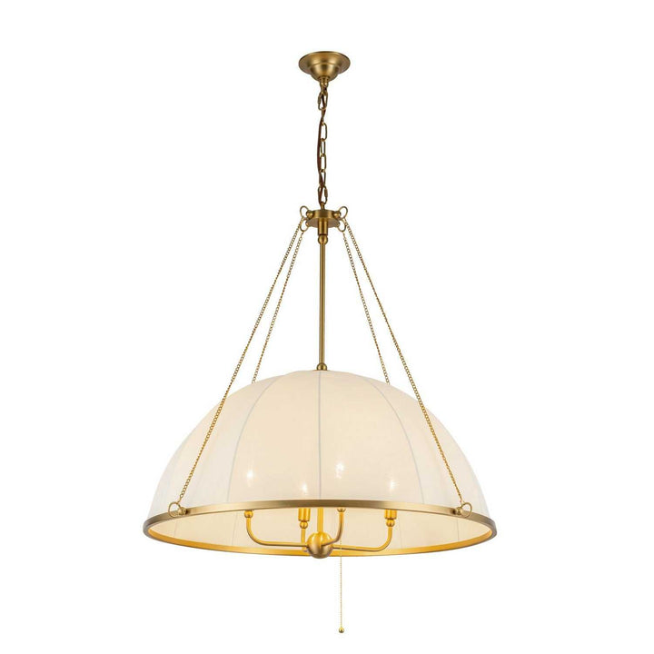 Alora Canada - CH661433BG - Four Light Chandelier - Crosby - Brushed Gold