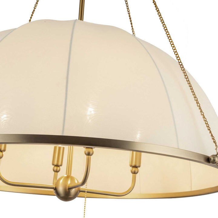 Alora Canada - CH661433BG - Four Light Chandelier - Crosby - Brushed Gold