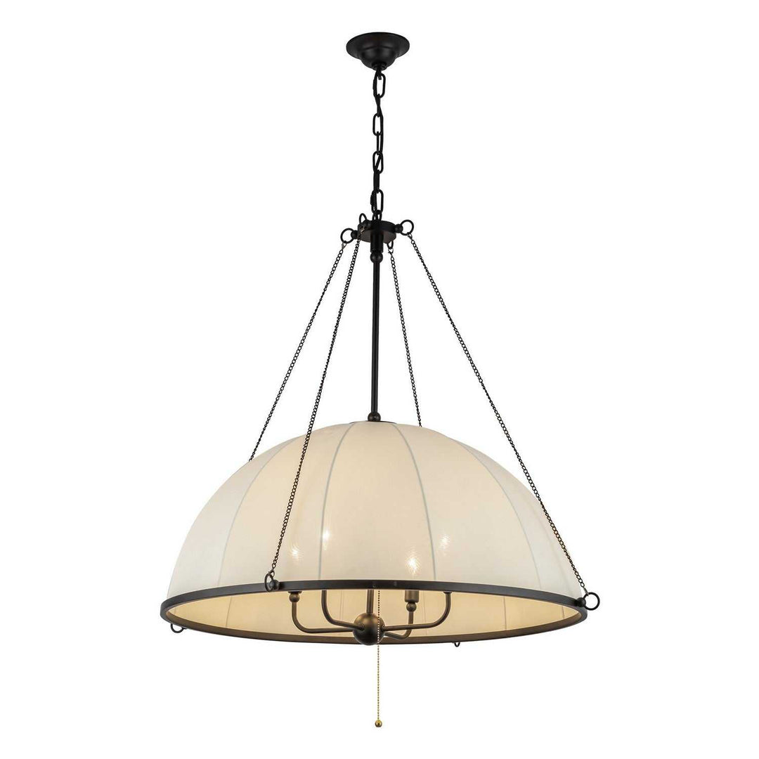 Alora Canada - CH661433MB - Four Light Chandelier - Crosby - Matte Black