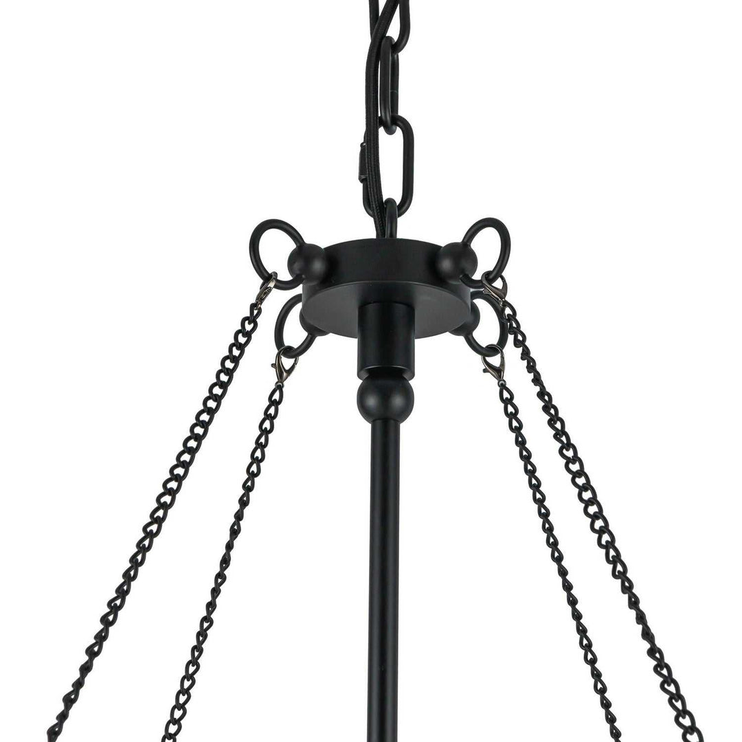 Alora Canada - CH661433MB - Four Light Chandelier - Crosby - Matte Black