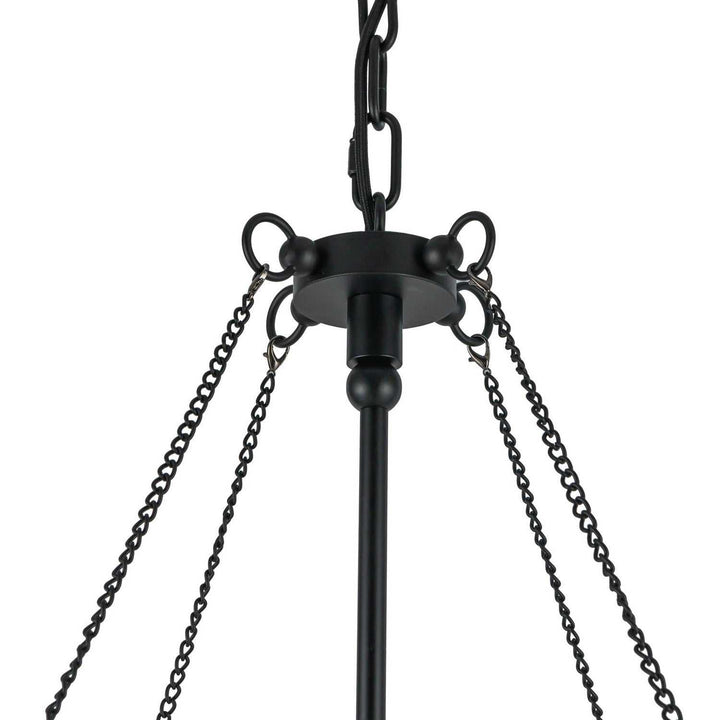 Alora Canada - CH661433MB - Four Light Chandelier - Crosby - Matte Black