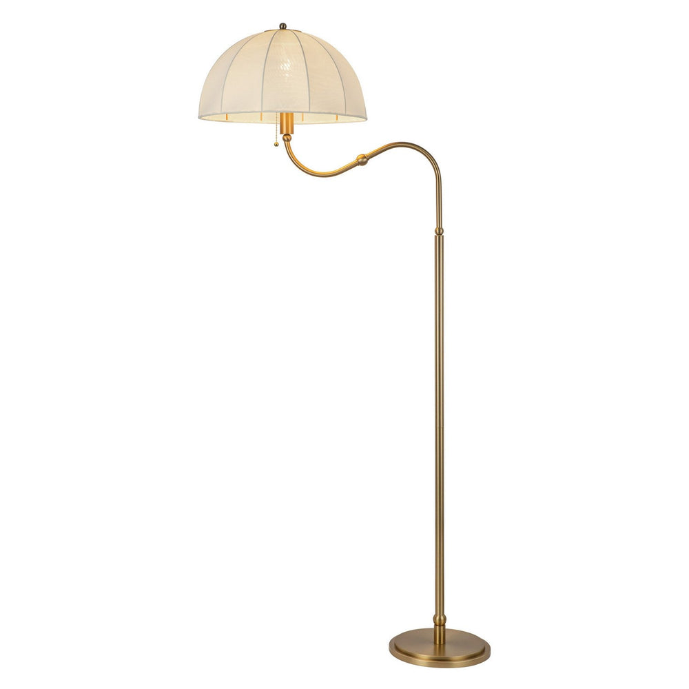 Alora Canada - FL661068BG - One Light Floor Lamp - Crosby - Brushed Gold