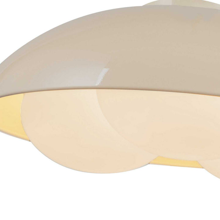 Alora Canada - FM495316PWOP - Three Light Flush Mount - Robyn - Pearl White/Opal Glass