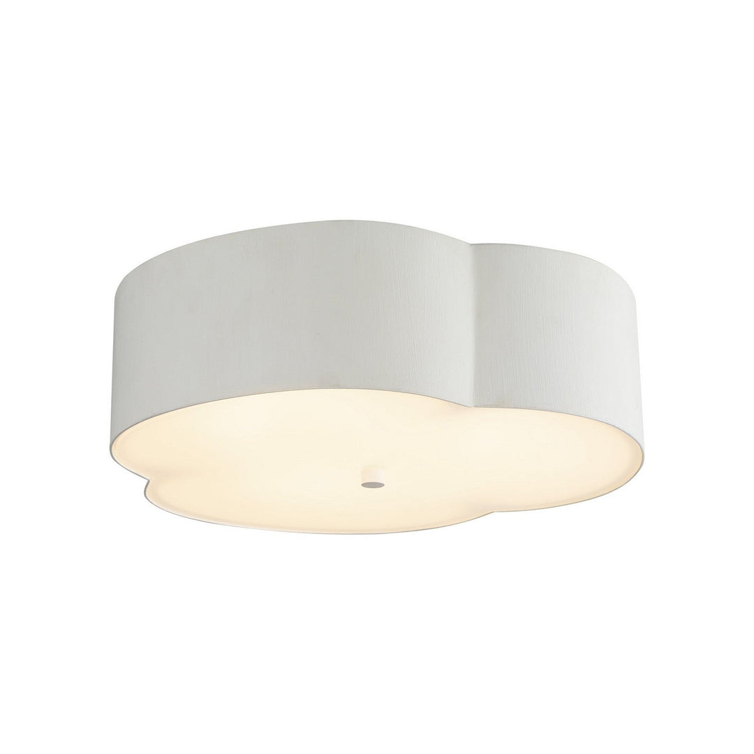 Alora Canada - FM566314AW - Three Light Flush Mount - Adella - Antique White