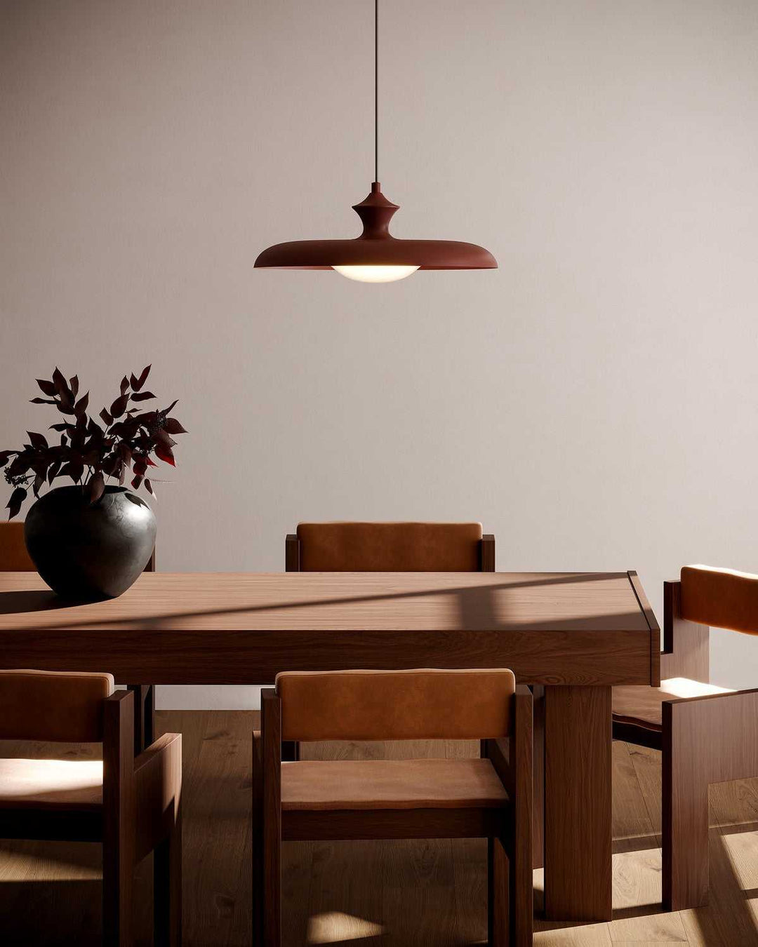 Alora Canada - PD557015BGD - One Light Pendant - Minori - Burgundy