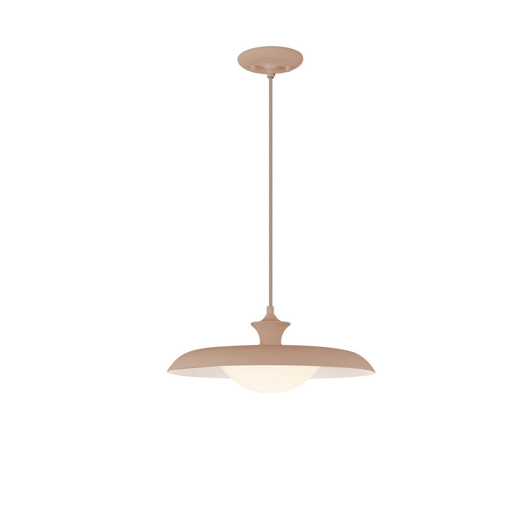 Alora Canada - PD557015PEC - One Light Pendant - Minori - Peach