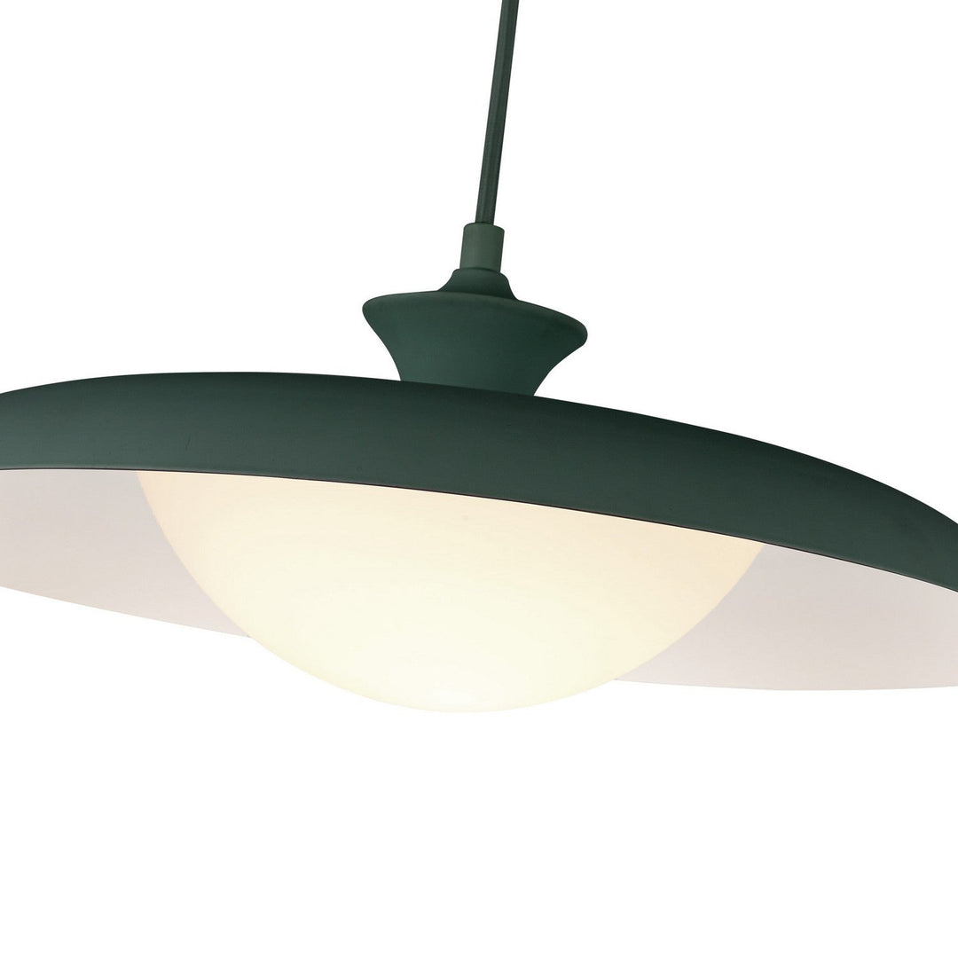 Alora Canada - PD557015PGN - One Light Pendant - Minori - Pine Green