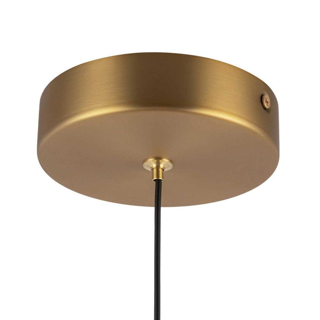Alora Canada - PD612109BGOP-UNV - LED Pendant - Arden - Brushed Gold/Opal Glass