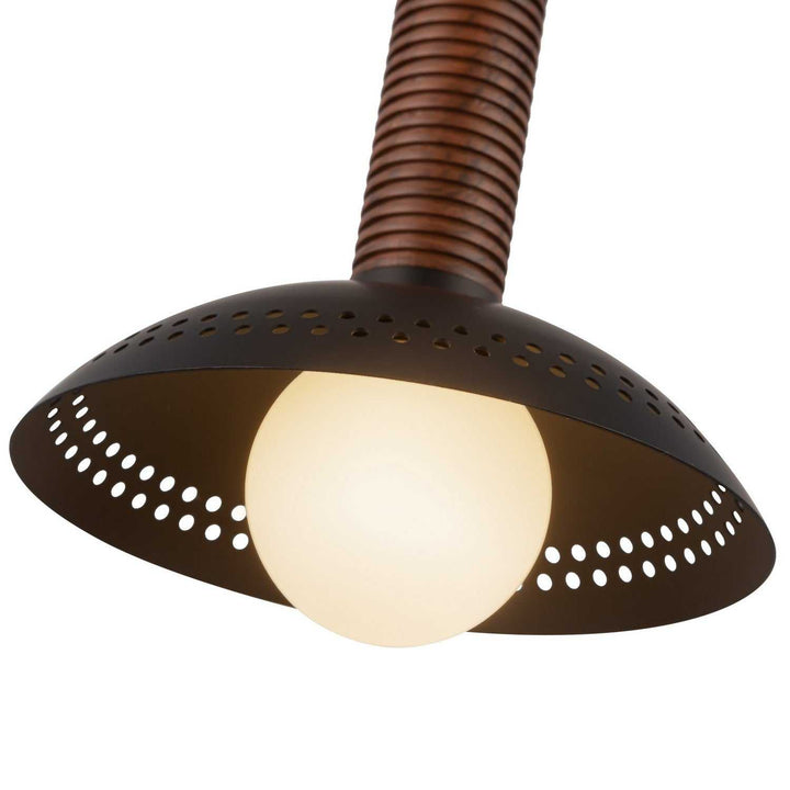 Alora Canada - PD616109MBOP-UNV - LED Pendant - Arden - Matte Black/Opal Glass