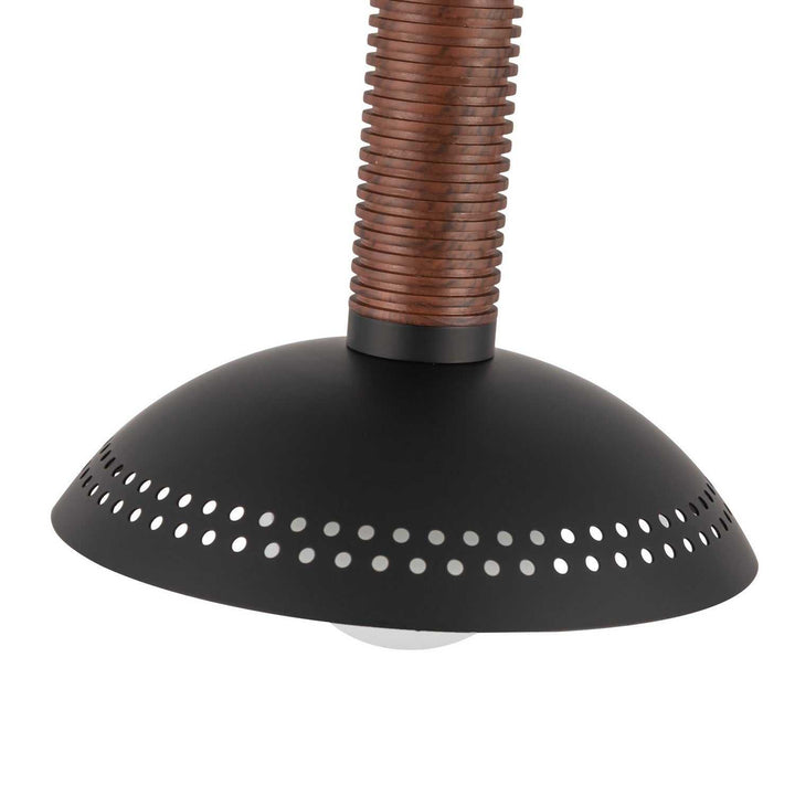 Alora Canada - PD616109MBOP-UNV - LED Pendant - Arden - Matte Black/Opal Glass