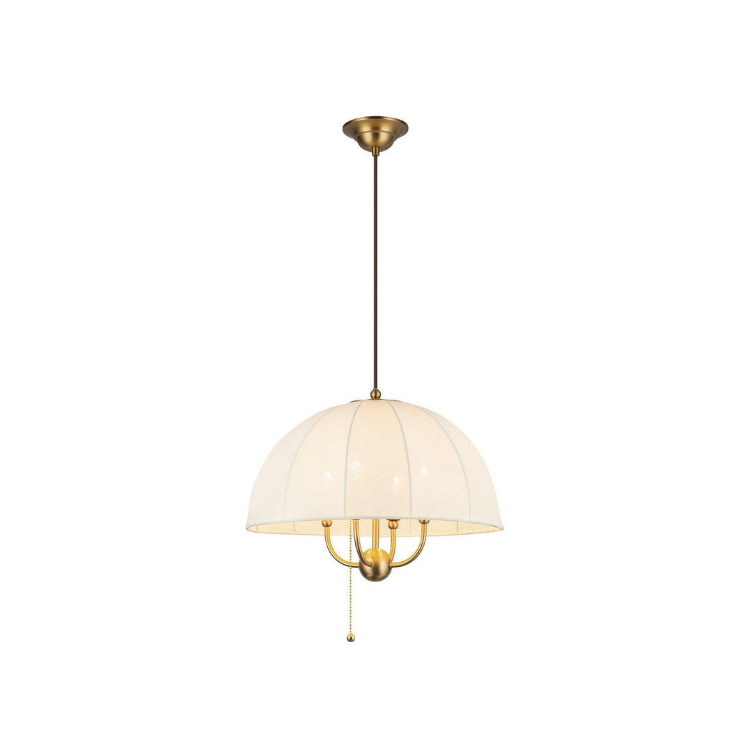 Alora Canada - PD661418BG - Four Light Pendant - Crosby - Brushed Gold