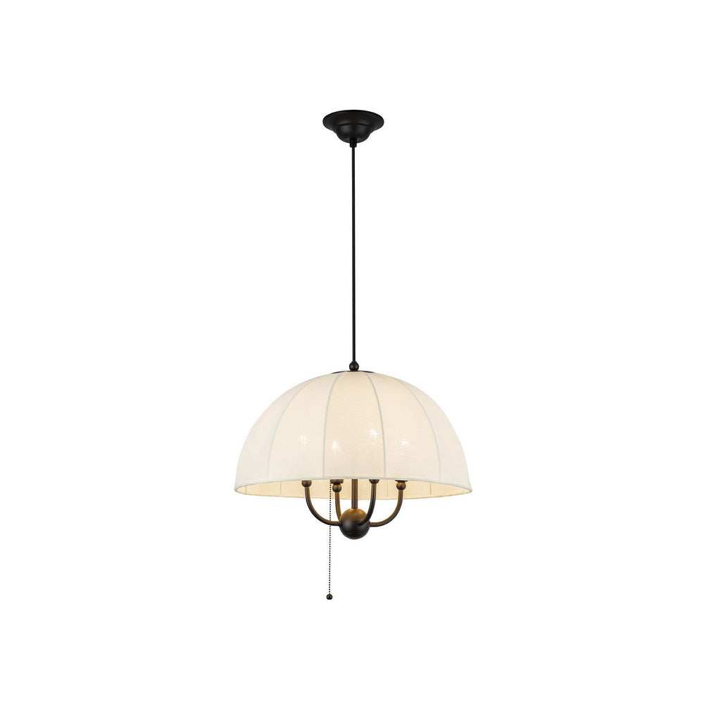 Alora Canada - PD661418MB - Four Light Pendant - Crosby - Matte Black