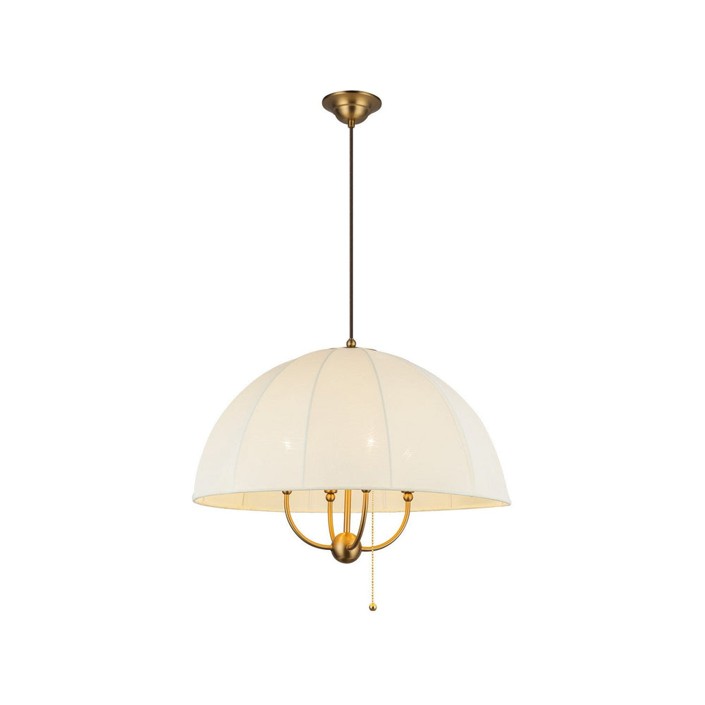 Alora Canada - PD661424BG - Four Light Pendant - Crosby - Brushed Gold