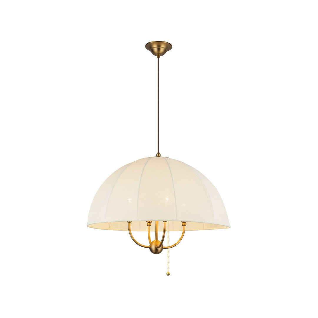 Alora Canada - PD661424BG - Four Light Pendant - Crosby - Brushed Gold