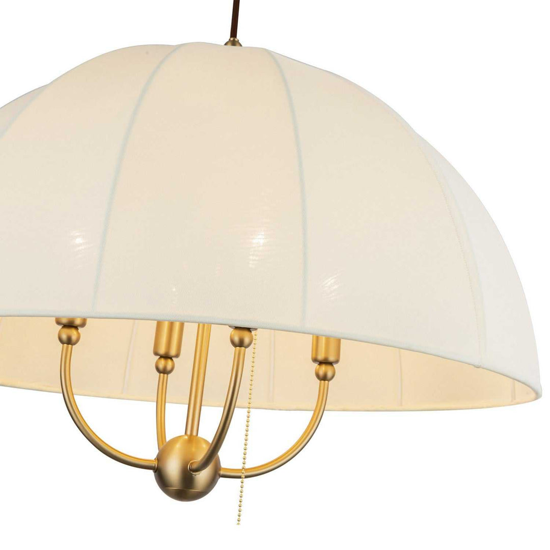 Alora Canada - PD661424BG - Four Light Pendant - Crosby - Brushed Gold