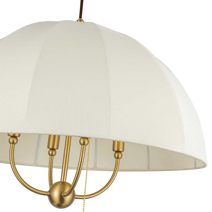 Alora Canada - PD661424BG - Four Light Pendant - Crosby - Brushed Gold