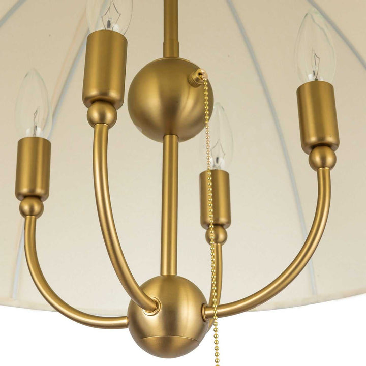 Alora Canada - PD661424BG - Four Light Pendant - Crosby - Brushed Gold