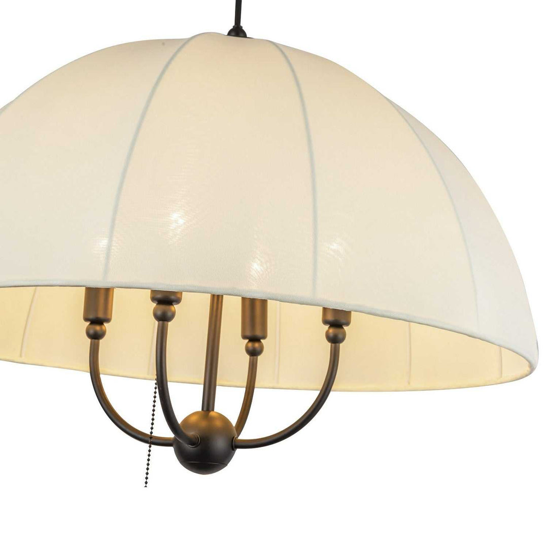 Alora Canada - PD661424MB - Four Light Pendant - Crosby - Matte Black