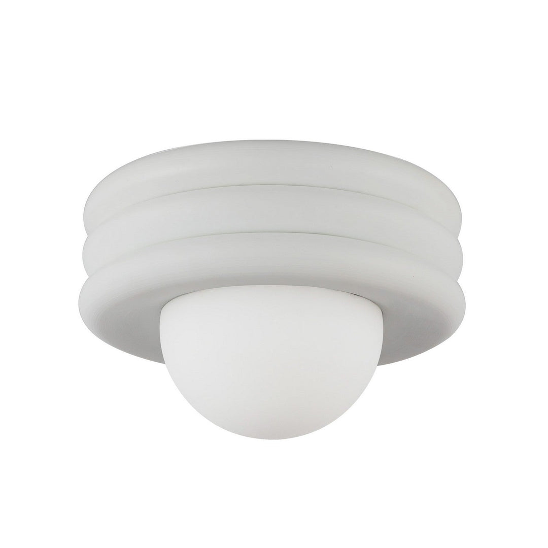 Alora Canada - SF426012AW - One Light Semi-Flush Mount - Harvey - Antique White