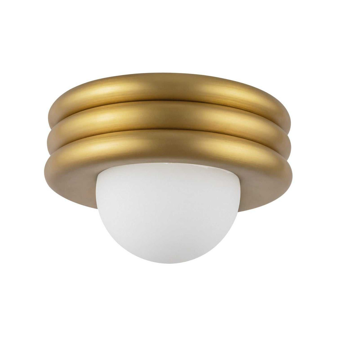 Alora Canada - SF426012BG - One Light Semi-Flush Mount - Harvey - Brushed Gold