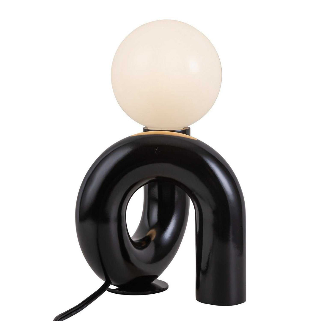 Alora Canada - TL420107GBK - One Light Table Lamp - Sadie - Gloss Black