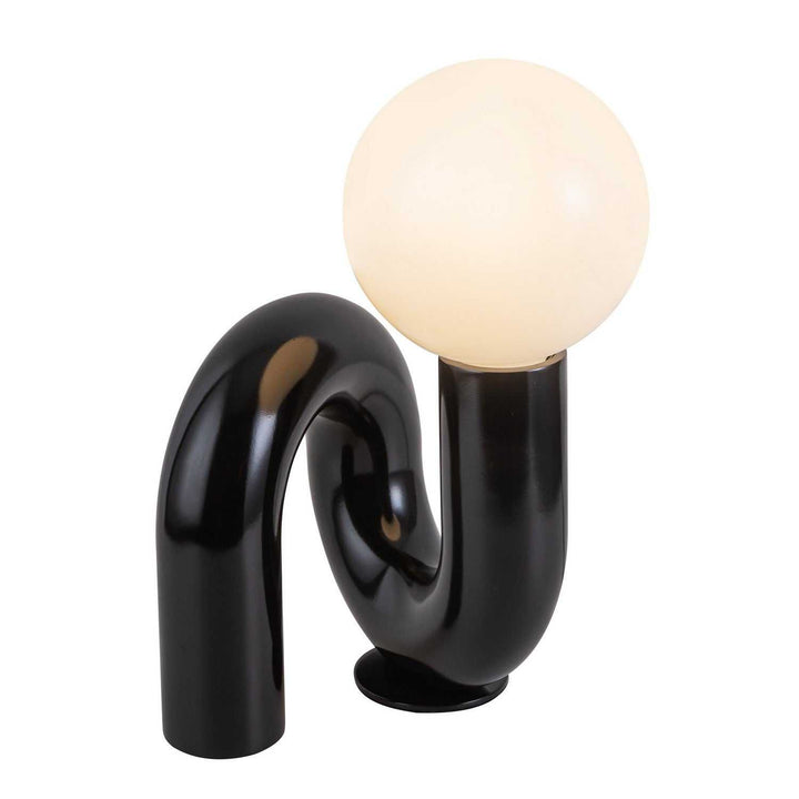 Alora Canada - TL420107GBK - One Light Table Lamp - Sadie - Gloss Black