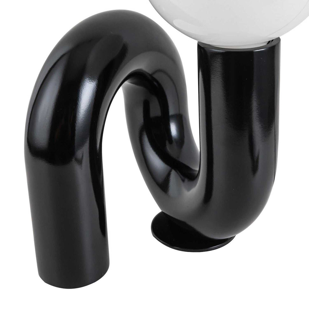 Alora Canada - TL420107GBK - One Light Table Lamp - Sadie - Gloss Black