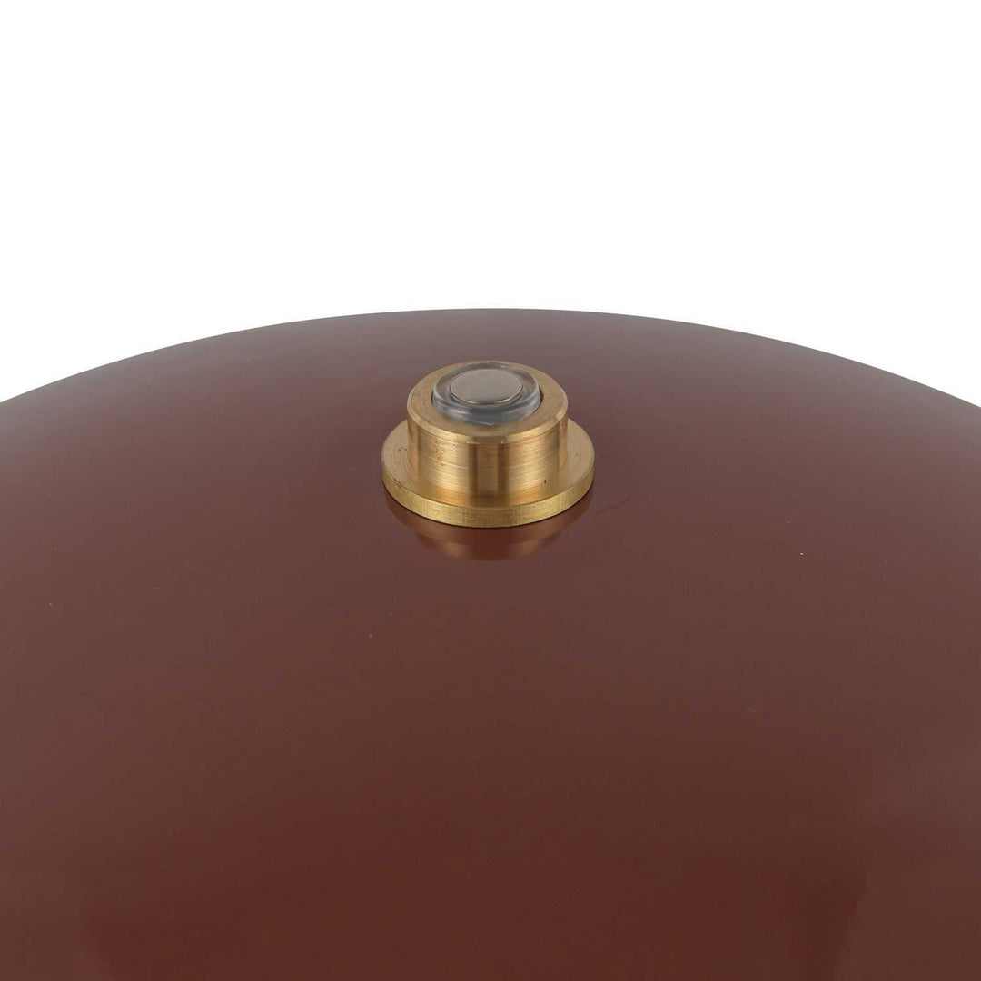 Poppy LED Table Lamp in Burgundy Alora Canada