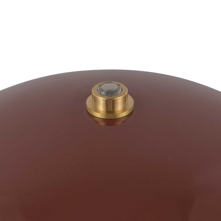 Poppy LED Table Lamp in Burgundy Alora Canada